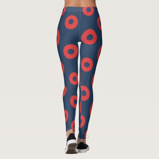Leggings Jambes adultes de Donut de poisson (Dos)