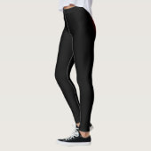 Leggings Jambes amusantes avec Red Sweet Chery (Gauche)