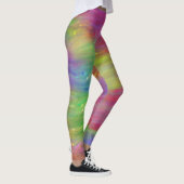 Leggings Jambes arc-en-ciel Abstraites (Droite)