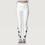 Leggings Jambes blanches très chanceuses (Devant)