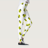 Leggings Jambes de bug jaune (Droite)
