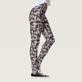 Leggings Jambes de camouflage Brown/rose (Droite)