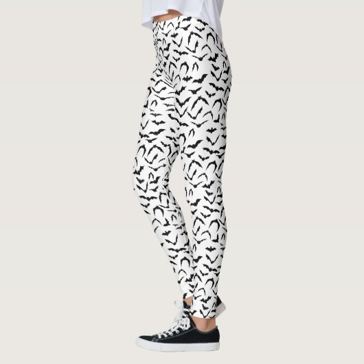 Leggings Jambes de chauves-souris d'Halloween (Gauche)