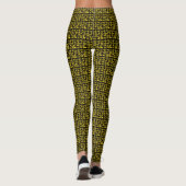 Leggings Jambes de femmes du Zodiac (Dos)