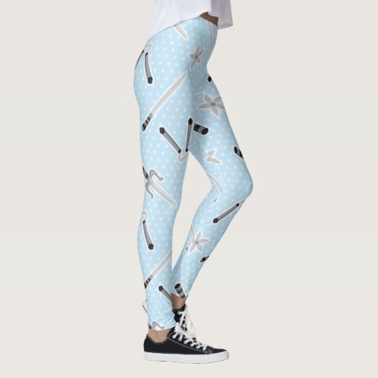 Leggings Jambes de fille Ninja (Droite)