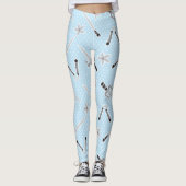 Leggings Jambes de fille Ninja (Devant)