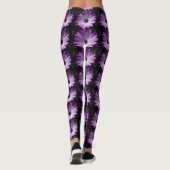 Leggings Jambes de fleur pourpre (Dos)