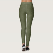 Leggings Jambes de la main d'olive pour femmes (Dos)