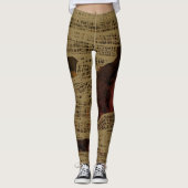 Leggings JAMBES de MAMAN de HALLOWEEN par Slipperywindow (Devant)