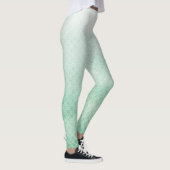 Leggings Jambes de sirène verte (Droite)