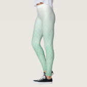 Leggings Jambes de sirène verte (Gauche)