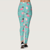 Leggings Jambes de sirènes de chat (Dos)