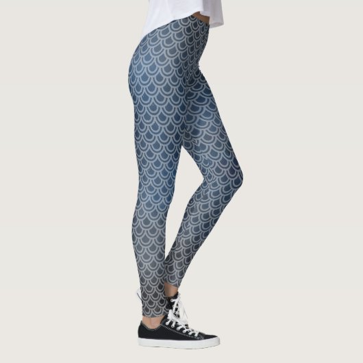 Leggings Jambes de taille de sirène (Droite)
