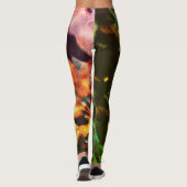 Leggings Jambes de teinture à tarte inversée, mignonne tein (Dos)