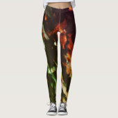 Leggings Jambes de teinture à tarte inversée, mignonne tein (Devant)