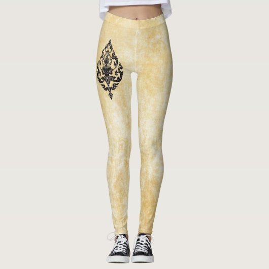 Leggings Jambes de yoga cool ! (Devant)