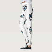 Leggings Jambes des yeux maléfiques (Gauche)