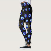 Leggings Jambes des yeux maléfiques (Gauche)