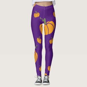 Leggings Jambes d'Halloween Éffrayantes pourpres