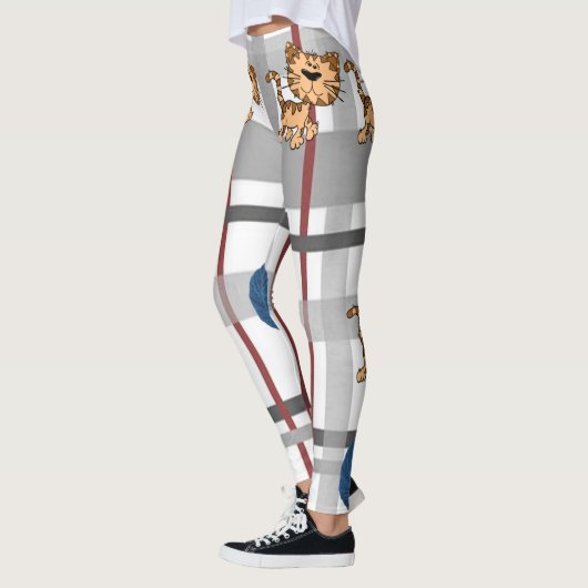 Leggings Jambes Long Chat (Gauche)