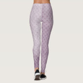 Leggings Jambes molles de sirène violet (Dos)