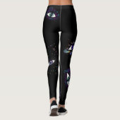 Leggings Jambes oculaires maléfiques, Coiffures oculaires n (Dos)