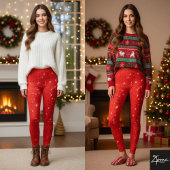 Leggings Jambes Pailletées