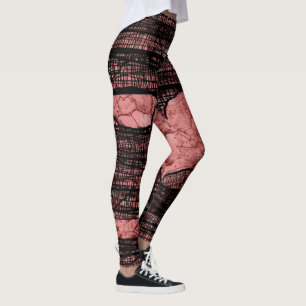 Leggings JAMBES ROUGES de MAMAN de HALLOWEEN par