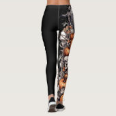 Leggings 🎃 Jambes Tactiques Du Crâne ! 🎃 (Dos)