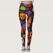 Leggings 🎃 Jambes Tactiques Du Crâne ! 🎃 (Devant)