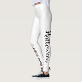 Leggings 🎃 Jambes Tactiques Du Crâne ! 🎃 (Gauche)