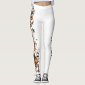 Leggings 🎃 Jambes Tactiques Du Crâne ! 🎃 (Devant)