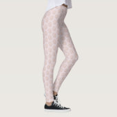 Leggings Jambes tropicales roses (Droite)