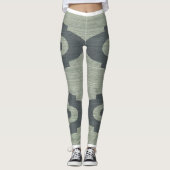 Leggings Jambes vert et bleu de Lulus (Devant)