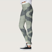 Leggings Jambes vert et bleu de Lulus (Gauche)