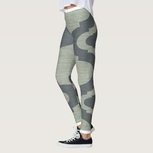 Leggings Jambes vert et bleu de Lulus (Gauche)