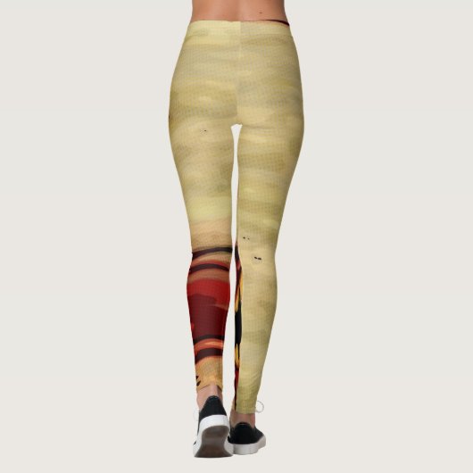 Leggings Jambes zombies (Dos)