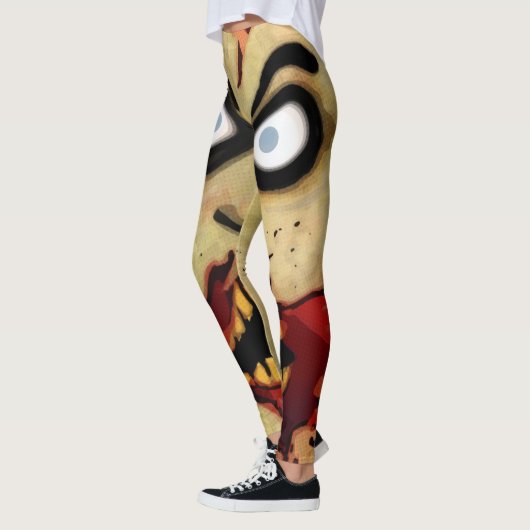 Leggings Jambes zombies (Gauche)