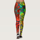 Leggings jambières arc-en-ciel (Dos)