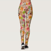 Leggings jambières d'abricot de boho (Dos)