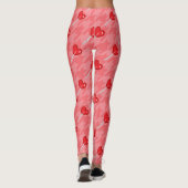 Leggings jambières de coeur rose (Dos)