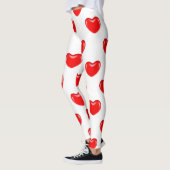 Leggings jambières de coeurs de bonbons (Gauche)