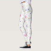 Leggings jambières de fleurs (Gauche)