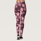 Leggings jambières de fleurs de cerisier (Dos)