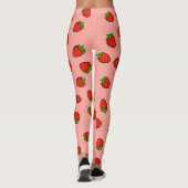 Leggings jambières de fraise (Dos)