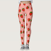 Leggings jambières de fraise (Devant)