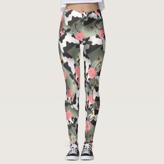 Leggings Jambières de vaches (Devant)