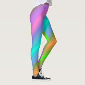 Leggings jambières neon arc-en-ciel (Droite)