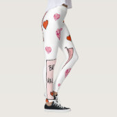 Leggings jambiers coeur valentin (Droite)