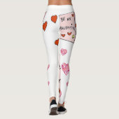 Leggings jambiers coeur valentin (Dos)